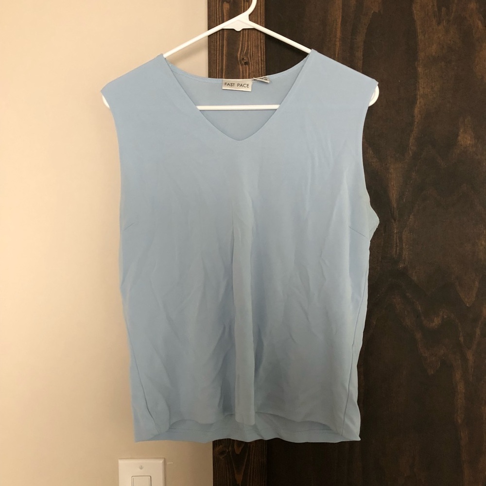 Blue Tank Top